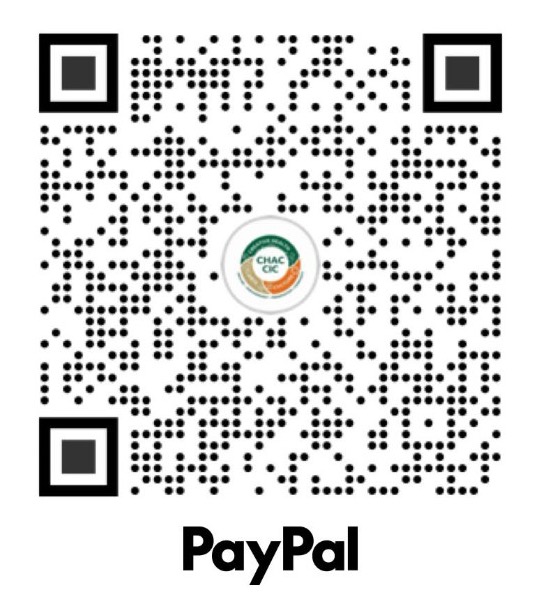 PayPal QR code to donate to Creative Health, Arts and Culture CIC